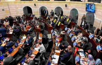 El Senado le dijo no a la consulta popular del presidente Gustavo Petro. Foto: Colprensa