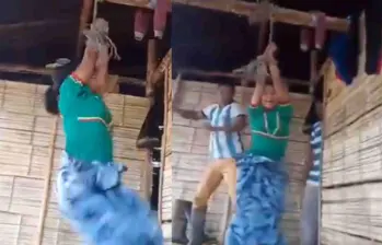Los hechos al parecer ocurrieron en la comunidad indígena de Gito Dokabu, en Risaralda. Foto: captura de video