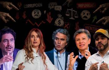 Candidatos que llegan a primera vuelta presidencial el próximo 31 de mayo. Fotos: Colprensa y EL COLOMBIANO.