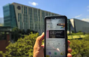 Bancolombia está regalando un millón de pesos diarios a quienes usen el servicio de llaves en la aplicación. Foto: Andrés Camilo Suárez Echeverry.