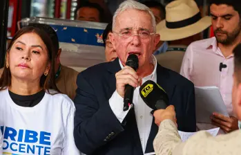 Álvaro Uribe Vélez fue presidente de Colombia entre 2002 y 2010. FOTO: Manuel Saldarriaga