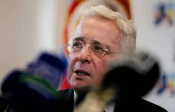 El expresidente Álvaro Uribe fue condenado a 12 años de prisión. Foto: Colprensa