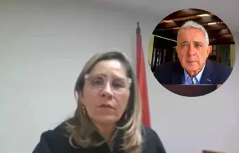 Sandra Liliana Heredia, juez del caso contra Álvaro Uribe. Foto: captura de pantalla