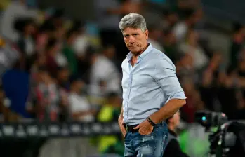 El entrenador brasileño Renato Gaucho llevó al Fluminense a ser semifinalista del Mundial de Clubes de Estados Unidos. FOTO: AFP
