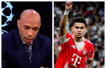 Thierry Henry se deshizo en elogios para Luis Díaz. FOTOS UEFA CHAMPIONS LEAGUE