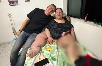 La única fuente de ingresos con la que sobreviven Ángela y su madre es una pequeña tienda instalada en el primer piso de su vivienda. FOTO Cortesía. 