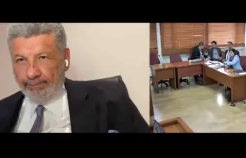 Abogado, Jaime Granados, defensor del expresidente Álvaro Uribe. Foto: captura de pantalla