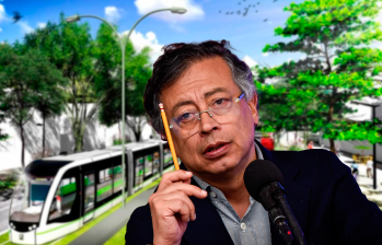 El gobierno del presidente Gustavo Petro dejó al Metro de la 80 con graves rezagos financieros. FOTO: El Colombiano y Cortesía