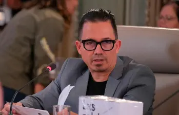 Wilmar de Jesús Mejía fue director de Inteligencia Estratégica de la DNI, antes de pasar a dirigir la UIAF. FOTO: CORTESÍA PRESIDENCIA.