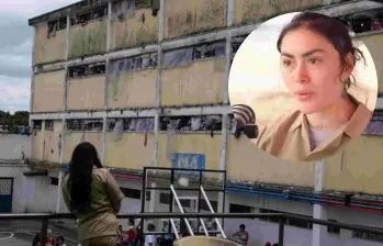 Daneydi Barrera denunció que en la cárcel reciben podrida. Foto: Colprensa