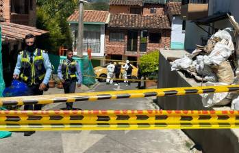 El reporte ubica el caso en la carrera 63A con calle 51, en el barrio Remanso, de este municipio del norte del Valle de Aburrá. FOTO Laura Rosa Jiménez Valencia. 