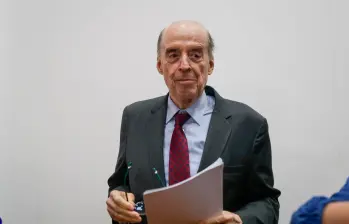 Álvaro Leyva Durán fue el primer canciller dle Gobierno de Gustavo Petro. FOTO COLPRENSA