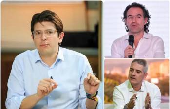 El alcalde de Medellín y el gobernador de Antioquia rechazaron el atentado contra el precandidato Miguel Uribe. FOTOS: Archivo