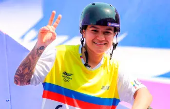 Queen Saray fue la encargada de darle la tercera medalla de oro a Colombia en los Panamericanos Junior. Foto: AFP