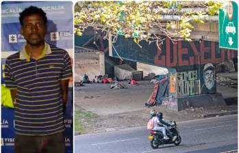 William Benavides, un habitante en situación de calle que según las autoridades sería conocido como alias El Diablo, celebró un preacuerdo con la Fiscalía. FOTOS: Cortesía Fiscalía y Archivo