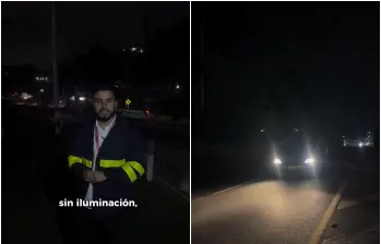 La Alcaldía busca que las entidades responsables del corredor expliquen qué intervenciones tienen contempladas y en qué momento podrían ejecutarse. FOTOS redes sociales de la Alcaldía de Guarne. 
