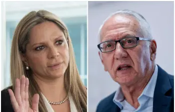 Beatriz Eugenia Gómez, superintendente delegada para Prestadores de Servicios de Salud, y Guillermo Alfonso Jaramillo, ministro de Salud. FOTOS: Cortesía y Colprensa