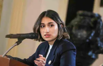 La canciller fue señalada de presuntamente haber ordenado la interceptación de los teléfonos de sus empleadas. FOTO: Colprensa