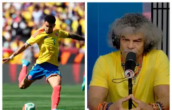 El Pibe Valderrama fue muy crítico con el nivel de la Selección en los amistosos. FOTOS GETTY Y TOMADA DE REDES SOCIALES