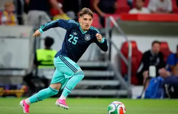 Lennart Karl es el jugador más joven dentro de los convocados de la selección alemana. FOTO: GETTY
