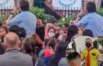 El jefe de sicarios de Miguel Uribe tenía varias barberías en un barrio de Bogotá en donde todavía lo recuerdan. Le decían Chipi y hoy es el hombre más importante del país. Foto: redes sociales.