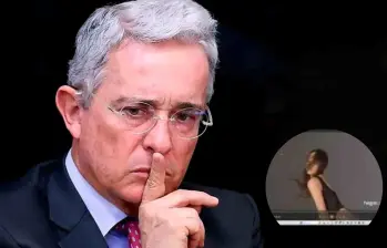 Expresidente, Álvaro Uribe en juicio por soborno a testigos. Foto: El Colombiano y captura de pantalla