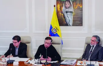 El presidente Gustavo Petro dijo en el Consejo de Ministros del pasado 19 de enero que es mejor liquidar que tener las EPS que están bajo intervención para administrar. FOTO presidencia