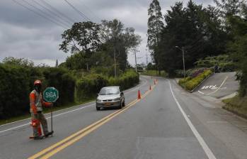 La Gobernación pretende obtener un tributo especial que le permita desarrollar corredores viales estratégicos, especialmente la construcción de vías que conectan los municipios de El Carmen de Viboral, La Unión y La Ceja. Foto: Manuel Saldarriaga Quintero