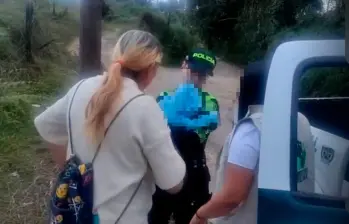El bebé quedará por ahora en un hogra de paso en el municipio. FOTO: CORTESÍA