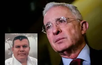 Carlos Eduardo López Callejas, testigos en el juicio a Álvaro Uribe. FOTOS: Cortesía y EL COLOMBIANO