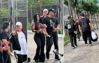 Imágenes del artista que se presentó en la Cárcel de Alta Seguridad de Itagüí. FOTOS: Cortesía Claudia Carrasquilla