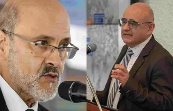 Leopoldo Múnera y José Ismael Peña. Foto: cortesía