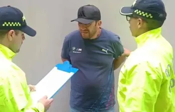 William Fernando González Cruz fue capturado por el atentado contra Miguel Uribe. Foto: tomada de redes sociales