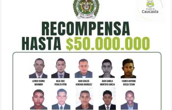 Entre los prófugos está Arley Antonio Velázquez Suárez, alias ‘El Mello’, quien, según las autoridades, sería presunto cabecilla de la subestructura Yeison Leudo Chaverra del Clan del Golfo. FOTO Alcaldía de Caucasia. 