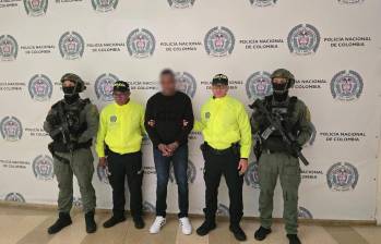 Los movimientos entre varias ciudades dificultaron su localización en un primer momento, hasta que los investigadores lograron establecer que se encontraba en Armenia. FOTO Policía Metropolitana. 