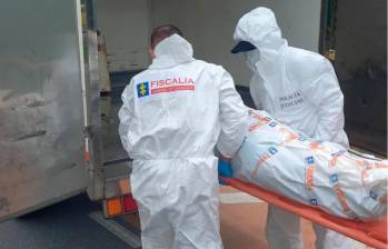 Imagen de referencia de un homicidio en Antioquia. FOTO: Mauricio Palacio. 
