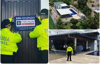 En total fueron ocupados 30 bienes, entre casas, apartamentos, barcos y vehículos. FOTO: Cortesía Policía Nacional