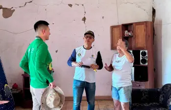 En particular, la Gobernación apoya a las administraciones locales que necesitan adelantar los trámites para declarar la calamidad pública y así activar mecanismos de respuesta y recuperación. FOTO Gobernación de Antioquia. 
