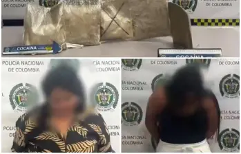La tecnología tuvo un papel determinante, pues las imágenes obtenidas mediante un escáner corporal o Body Scan mostraron inconsistencias que llevaron a los uniformados a realizar una revisión más detallada. FOTOS Policía Nacional.