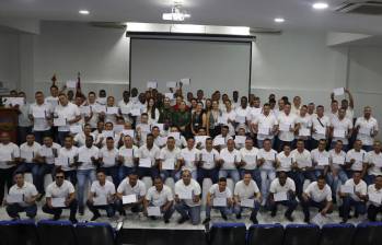 De acuerdo con la Administración Distrital, desde su creación la estrategia ha sensibilizado a 5.187 hombres en la capital antioqueña. FOTO Alcaldía de Medellín.