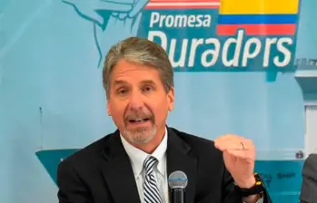 Kevin Whitaker fue embajador de EE. UU. en Colombia entre 2014 y 2019. Ante empresarios de la Cámara de Comercio Colombo Americana sostuvo que la relación de ambos países no volverá a ser igual. FOTO Getty