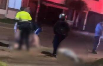 En lo que va de este año, es la primera muerte asociada a un siniestro vial en La Ceja. FOTO Cortesía.