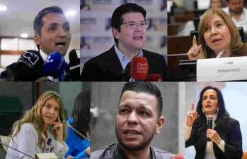 49 senadores votaron por el “No” la convocatoria a la consulta popular propuesta por el presidente Gustavo Petro. FOTO: Colprensa