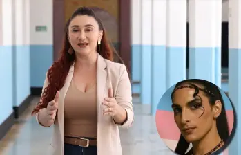 En la imagen principal, Lorena González, alcaldesa de Bello. En la miniatura, Sara Millerey González Borja, asesinada en abril del año pasado. FOTOS Alcaldía de Bello y cortesía. 