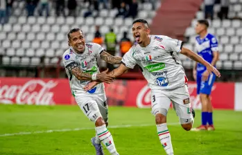 Once Caldas con 30 puntos es el octavo en la tabla de posiciones y tiene la mejor opción para confirmarse entre los ocho. FOTO: Juan Antonio Sánchez