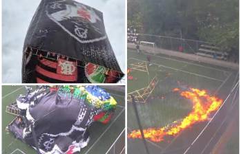 Las autoridades de Envigado ya están al tanto de la situación y buscan a los responsables. FOTO Cortesía Gente Envigado.