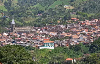 Panorámica del municipio de Jardín, ubicado en el Suroeste antioqueño. FOTO Santiago Yepes Vidal.