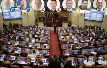 Entre los representantes que quieren saltar al Senado hay dos liberales, dos conservadores, dos de centro y un uribista. FOTO: EL COLOMBIANO