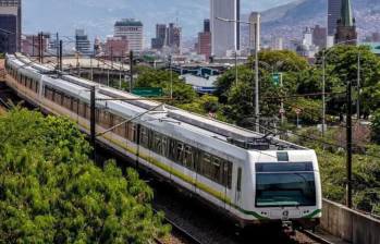 Imagen de referencia del Metro de Medellín. FOTO EL COLOMBIANO. 
