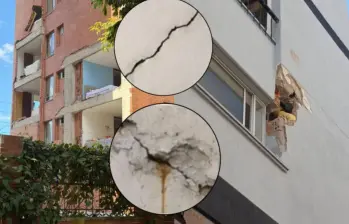 Hasta el momento, los equipos técnicos han realizado alrededor de 41 visitas de inspección para verificar directamente las condiciones de las edificaciones y otros inmuebles señalados en los reportes. FOTOS Cortesía y redes sociales. 